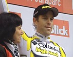 Kim Kirchen gewinnt die 6. Etappe der Tour de Suisse 2009